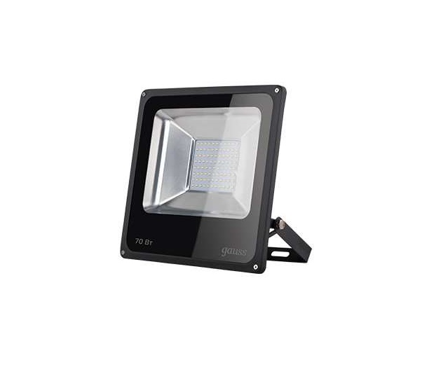 

Прожектор светодиодный Gauss 613100370 LED 70W 4600lm IP65 6500К черный, 613100370