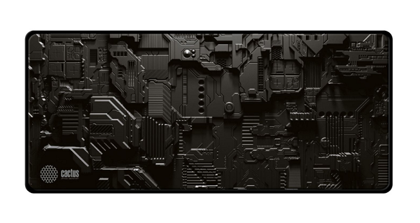 Cactus CS-MP-PRO03ХXL Cyberpunk черный/рисунок 900x400x3мм