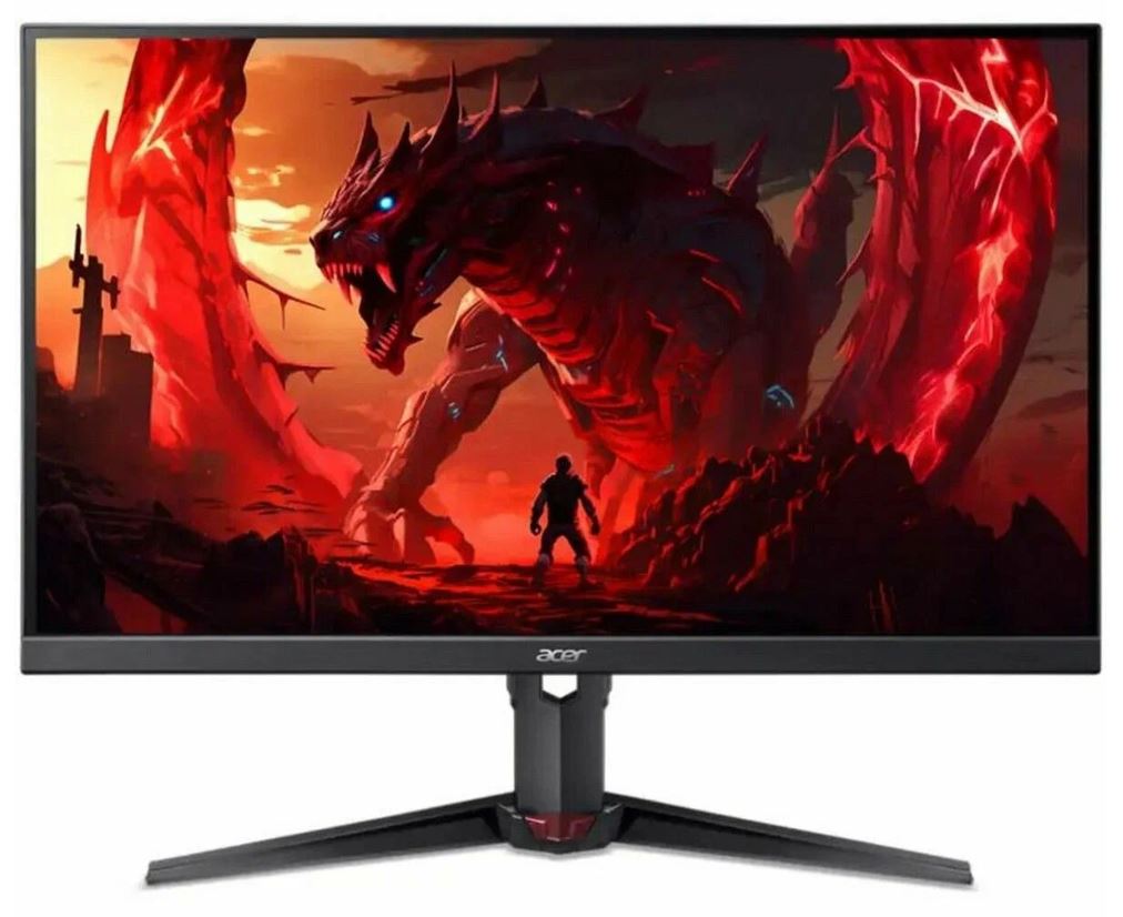 Монитор 27" Acer Nitro XV272UF3bmiiprx UM.HX2EE.317 black IPS, 2560x1440, 400cd/m2, 1000:1 (100M:1), 05ms, 300Hz, HAS, 2xHDMI, DP, MM