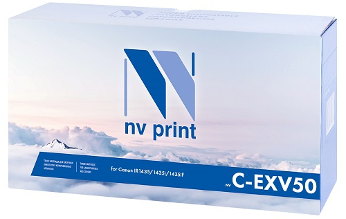 Изображение товара Тонер-картридж NVP NV-CEXV50 Черный для Canon 1435 серии