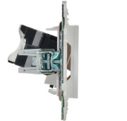 фото Розетка компьютерная IEK SK-K20-1-K01