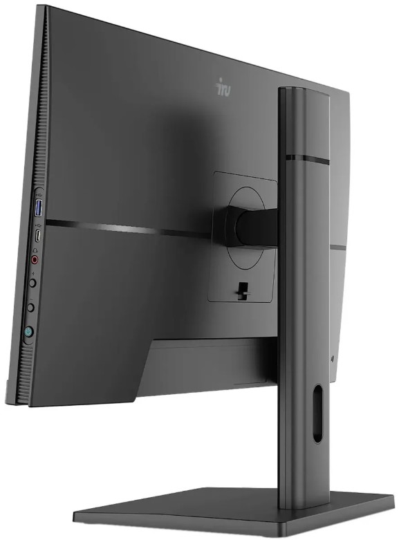 

Моноблок 23.8'' iRu Tactio 2031886 i5 12450H/32GB/1TB SSD/1920x1080/GBitEth/WiFi/BT/120W/Cam/noOS/black, Tactio