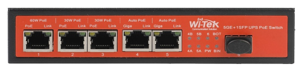 фото Коммутатор неуправляемый Wi-Tek WI-PS306GF-UPS в Уфе