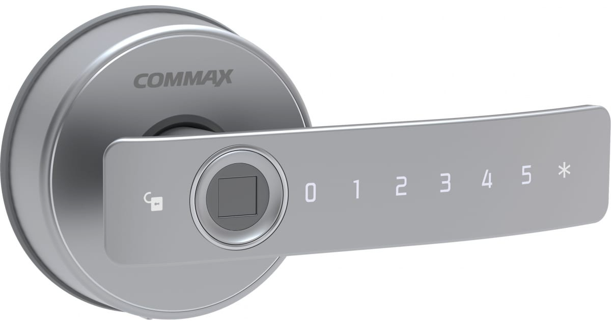 

Замок COMMAX CDL-800WL SIL цифровой, CDL-800WL SIL