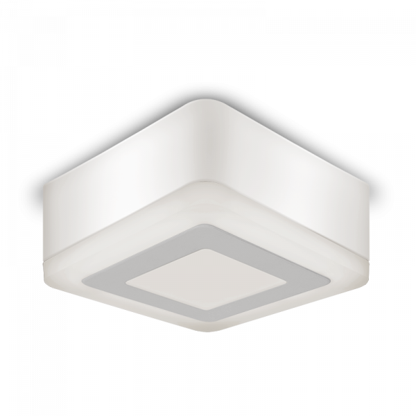 

Светильник Gauss BL221 Backlight накладной BL221 Квадрат. Акрил, 3+3W, LED 4000K, 105*105,, BL221