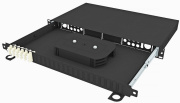 фото Кросс оптический стоечный TopLAN КРСв-Top-1U-24LC/U-OM2-BK