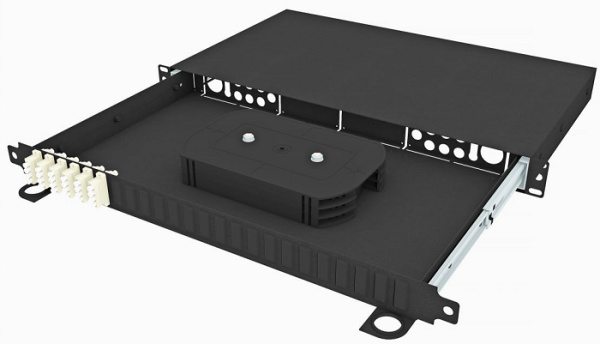 фото Кросс оптический стоечный  TopLAN КРСв-Top-1U-24LC/U-OM2-BK в Самаре