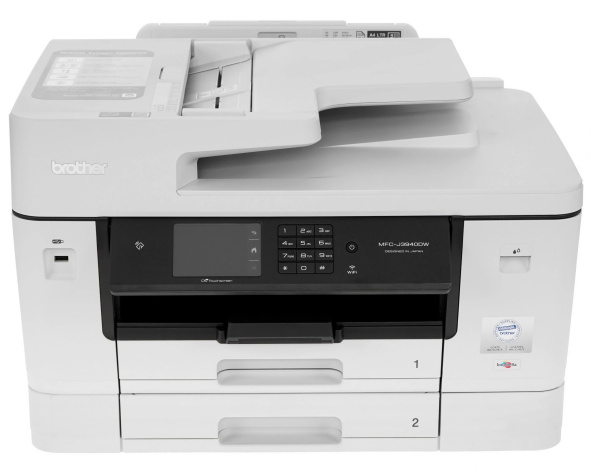 фото МФУ струйное Brother MFC-J3940DW Цветная, A3, Wi-Fi, USB
