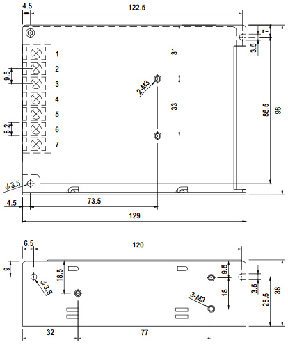 фото Преобразователь AC-DC сетевой Mean Well RD-65A в Уфе