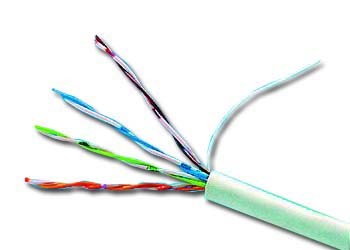 

Кабель витая пара U/UTP 5e кат. 4 пары Cablexpert UPC-5004E 24AWG(7х0.18 мм), медь, многожильный (stranded), внутренний, PVC, серый, уп/305м, UPC-5004E