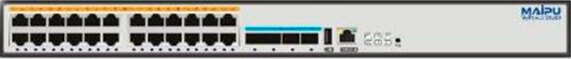 

Коммутатор Maipu S4330-30TXP 24-Port 100/1000M electric interfaces, 4-Port 10G SFP+ interfaces, One Extension Slot, 380W/760W PoE&PoE+, Dual Power Slo, S4330-30TXP