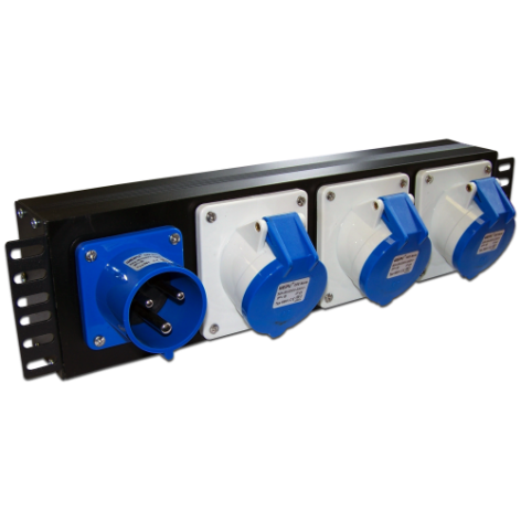 фото Блок розеток 19", 3 розетки TWT TWT-PDU-32AI9-1P в Уфе