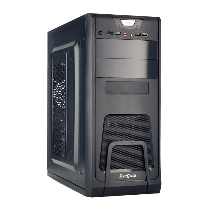 

Корпус ATX Exegate CP-603 EX278394RUS miditower, без БП, 2*USB+2*USB3.0, Audio, black, CP-603