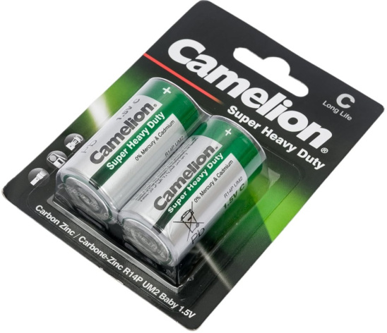 фото Батарейка  Camelion Green R14 BL-2 в Казани