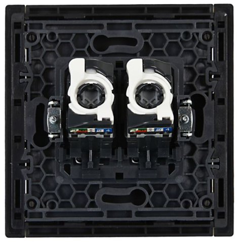 фото Розетка компьютерная двойная IEK FP-K20-1-K02 в Уфе