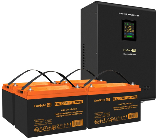 фото Комплект  Exegate FineSine SX-3000.LCD.AVR.2SH.T в Казани