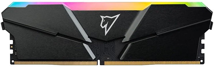 

Модуль памяти DDR4 16GB Netac NTSRD4P32SP-16E Shadow RGB PC4-25600 3200MHz CL16 1.35V gray with radiator, NTSRD4P32SP-16E