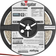 фото Лента светодиодная Navigator NLS-5050СW60-14.4-IP20-12V