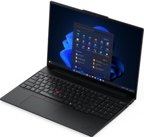 фото Ноутбук Lenovo Thinkpad E16 G3 16" (Intel Core Ultra 7, 16Гб , SSD 512 Гб, Arc graphics 140T, Windows 11 Профессиональная) Черный [21SSS0AS00_W11P]