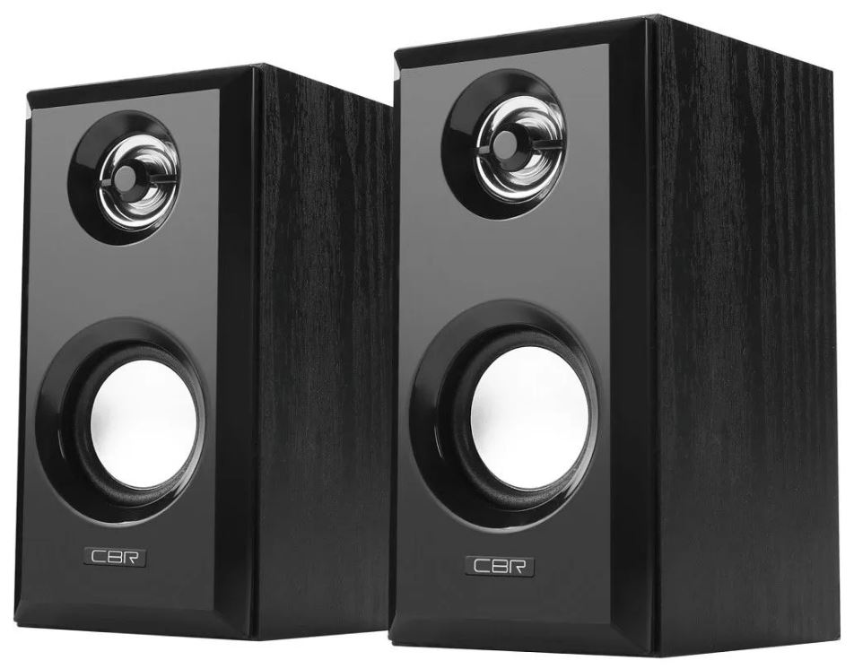 

Компьютерная акустика 2.0 CBR CMS 710 питание USB, 2х3 Вт (6 Вт RMS), материал корпуса MDF, 3.5 мм линейный стереовход, цвет чёрный, CMS 710