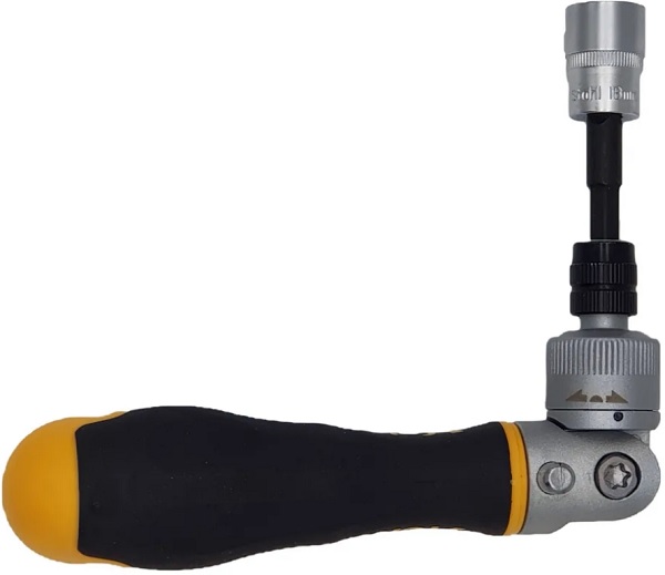 

Трещотка Felo 43899940 поворотная Ergonic K с храповым механизмом, 43899940