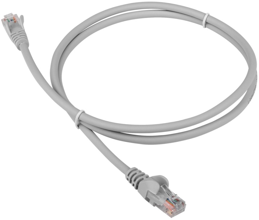 

Кабель патч-корд U/UTP 5e кат. 0.3м Lanmaster LAN-PC45/U5E-0.3-GY RJ45 - RJ45, 4 пары, серый, LSZH, LAN-PC45/U5E-0.3-GY