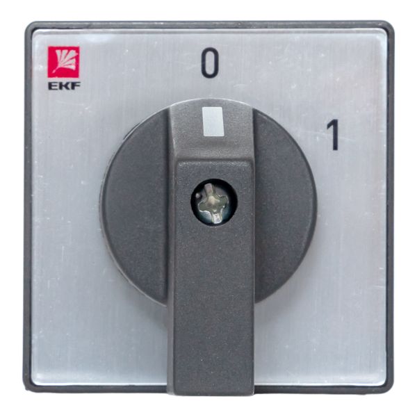 

Переключатель кулачковый EKF pk-1-14-10 ПК-1-14 10А 4P "0-1", pk-1-14-10
