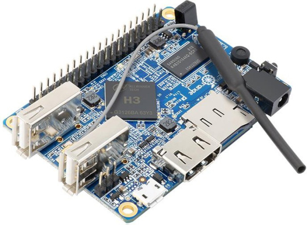 Изображение товара Микрокомпьютер Orange Pi Lite 1ГБ одноплатный компьютер без ОС