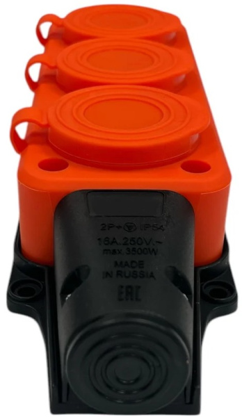 фото Удлинитель силовой iTOK i-CONNECT-COLOR-SU-KG-325-3-54-30-ORANGE-OR в Смоленске
