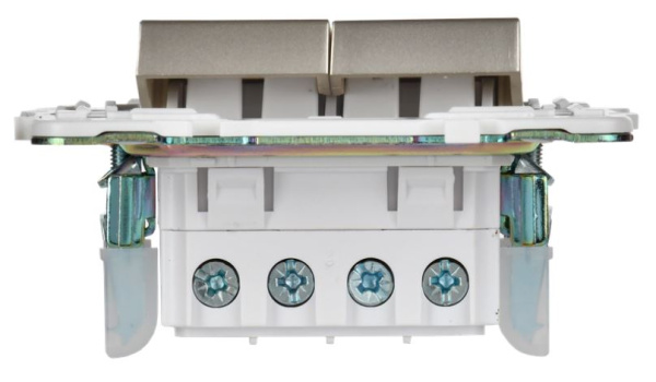 фото Переключатель двухклавишный  IEK SK-V23-0-10-K37 в Казани
