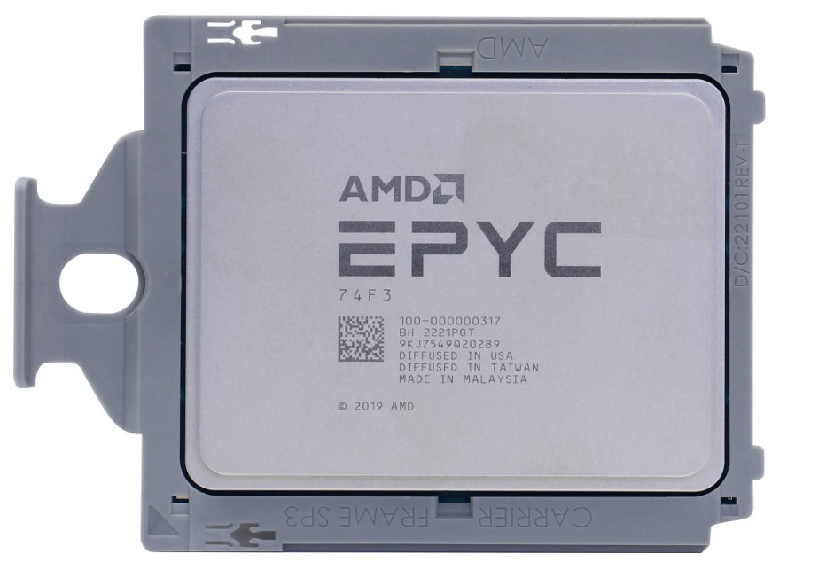 

Процессор AMD EPYC 74F3 100-000000317 Zen 3 24C/48T 3.2-4.0GHz (SP3, L3 256MB, 7nm, TDP 240W) Tray, EPYC 74F3