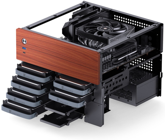 фото Корпус mini-ITX JONSBO N4 Black в Челябинске