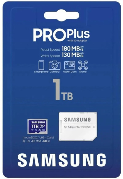 фото Карта памяти MicroSDXC 1024GB Samsung MB-MD1T0SA в Волгограде