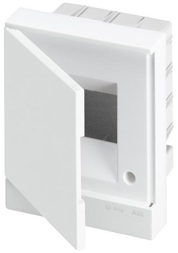 

Бокс ABB 1SZR004002A1101 Basic E в нишу 4М белая непрозрачная дверь (c клеммами), 1SZR004002A1101