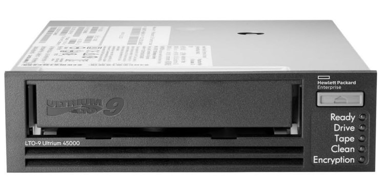 

Ленточный накопитель HPE BC040A StoreEver LTO-9 Ultrium 45000 Internal Tape Drive, BC040A