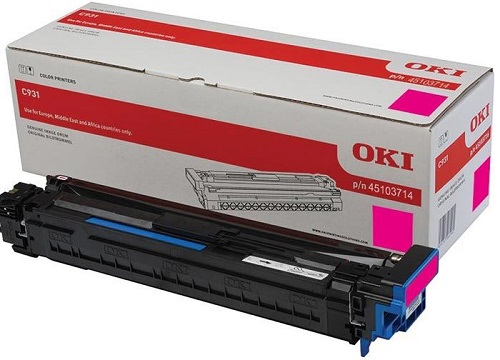 

Картридж OKI 45103714 Фотобарабан пурпурный (40K) OKI C931DN, 45103714