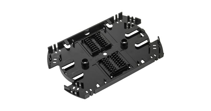

Кассета NikoMax NMF-SPL32-WO сплайс, до 32 КДЗС, с органайзером, АБС-пластик, черная, NMF-SPL32-WO
