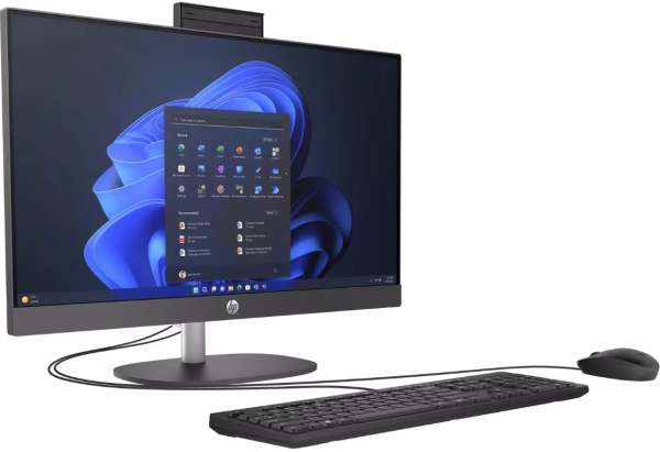 фото Моноблок 23.8" HP ProOne 240 G10 All-in-One NT (Intel Core Ultra 7 155U, 16ГБ DDR5, SSD 512 ГБ, Intel UHD Graphics, Без ОС) Серебристый [BY6U3ET]