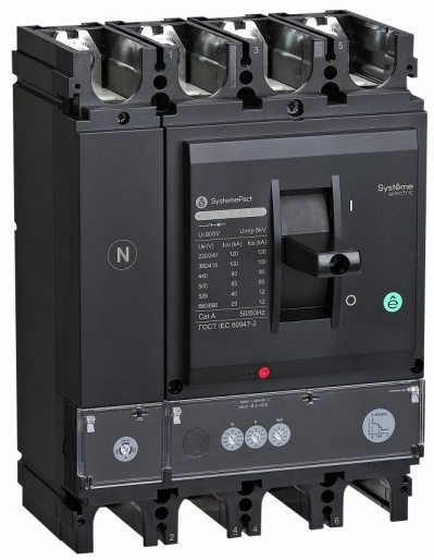 Изображение товара Автоматический выключатель Systeme Electric SPC400F40023L3DF 400А