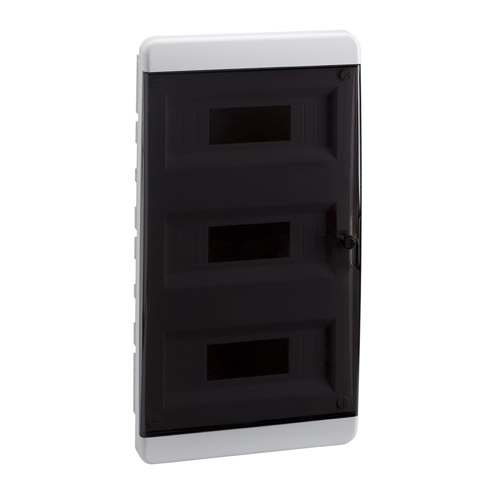 

Корпус КЭАЗ 117955 Встраиваемый OptiBox P-BVK-2-36-IP41 Прозрачная черная дверь, 117955
