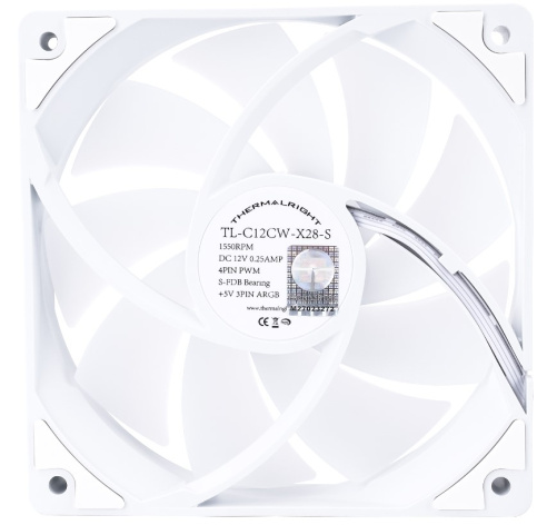фото Вентилятор для корпуса Thermalright TL-C12CW-X28-S в Красноярске