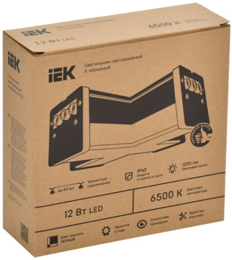 фото Светильник светодиодный IEK LT-LDCK-X-1010-12-65-K02