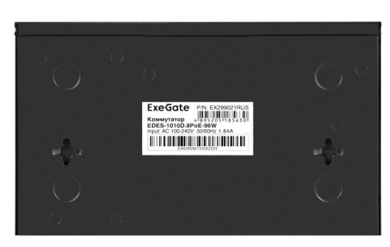 фото Коммутатор неуправляемый Exegate EDES-1010D.8PoE-96W в Перми