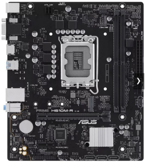 фото Материнская плата mATX ASUS PRIME H610M-R-SI в Перми
