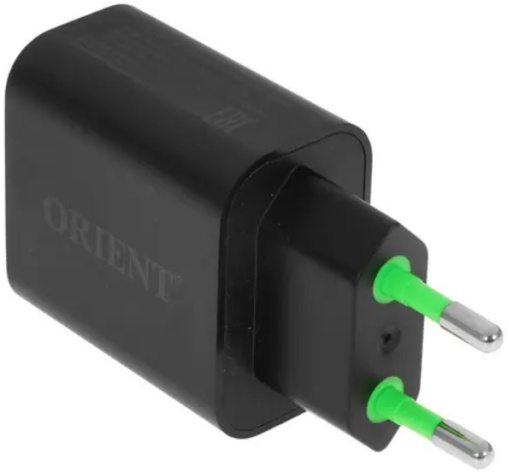 фото Зарядное устройство сетевое ORIENT PU-C20W (bl) в Екатеринбурге