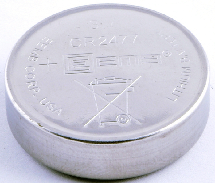 

Батарейка Fanso CR2477T Li-MnO2 батарея типоразмера CR2477, 3 В, 1 Ач, Траб: -40...85 °C (низкотемпературная версия), CR2477T