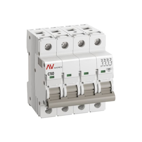 фото Автоматический выключатель  EKF mcb10-4-50C-av в Красноярске