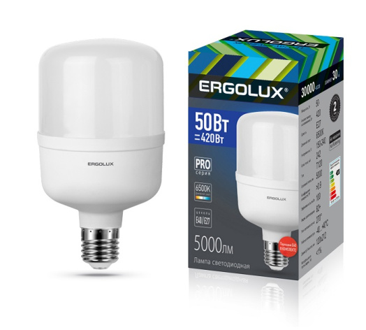 фото Лампа светодиодная ERGOLUX LED-HW-50W-E40-6K в Перми