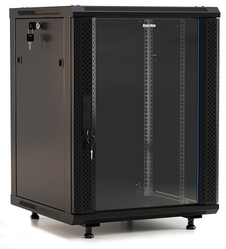 

Шкаф серверный 19", 12U Hyperline TWB-FC-1266-GP-RAL9004 стек. дверь/перфор. по бокам/ручка с замком/возмож. устан. на ножки/черный(RAL 9004)/(разобр), TWB-FC-1266-GP-RAL9004