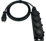 фото Удлинитель iTOK i-CONNECT-COLOR-SU-KG-325-4-54-30-BLACK